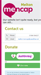 Mobile Screenshot of melton-mencap.org.uk